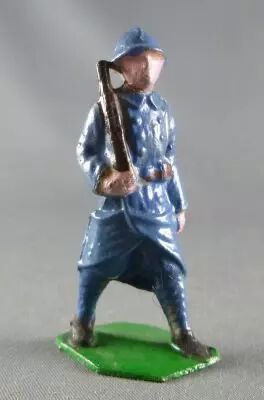 Figurine Soldat Plomb Creux JF Jouet Fondu – Marine, Première Guerre Mondiale