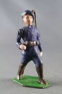 J.F. Le Jouet Fondu - Figurine Plomb Creux 54 Mm - Chasseur Alpin Arme A La Bretelle P Image 373172 Grande