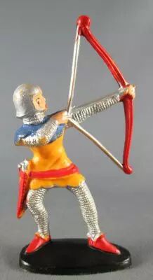 Jim - Middle Age - Footed 1st series Archer Orange & Blue