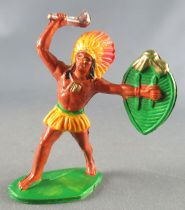 Jim - Wild-West - Indians- Footed Shield & Mace Nude Torso