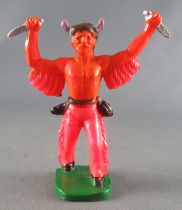 Jim - Wild-West - Indians- Footed Sorcerer Knive Nude Torso (red pant)