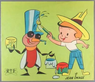 Joe and the Bees - Coloring Book ORTF Jean Image - Editions Edi-Coq Ref 1020/8