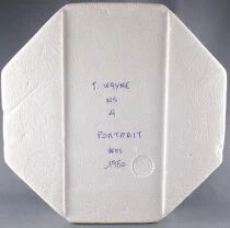 John Wayne - Assiette Porcelaine Edition Limit&eacute;e Franklin Mint - Cowboy Legend en Boite