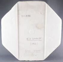 John Wayne - Assiette Porcelaine Edition Limit&eacute;e Franklin Mint - Hero of the West en Boite