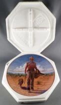 John Wayne - Assiette Porcelaine Edition Limit&eacute;e Franklin Mint - Hondo Lane Cavalry Scout en Boite