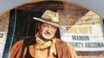 John Wayne - Collectible Plate Franklin Mint Heirloom 24K Gold - American Legend Boxed