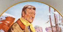 John Wayne - Collectible Plate Franklin Mint Heirloom 24K Gold - Pine Ridge Boxed