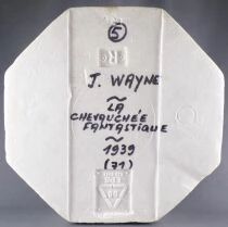 John Wayne - Collectible Plate Franklin Mint Heirloom 24K Gold - Spirit of the West Boxed