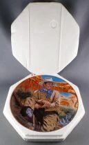John Wayne - Collectible Plate Franklin Mint Heirloom 24K Gold - The Legend Lives On Boxed