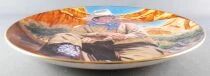 John Wayne - Collectible Plate Franklin Mint Heirloom 24K Gold - The Legend Lives On Boxed