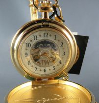 John Wayne - Franklin Mint - Montre Gousset Présentoir Globe Verre 