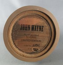 John Wayne - Franklin Mint Glass Dome Sculpture - Leaving the Saloon