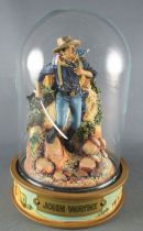 John Wayne - Franklin Mint Glass Dome Sculpture - US Cavalry