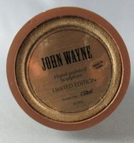 John Wayne - Franklin Mint Glass Dome Sculpture - US Cavalry Rifle & Saddle
