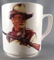 John Wayne - Mug C&eacute;ramique Apulum - Buste & Winchester