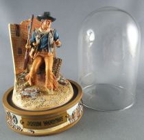 John Wayne - Statuette Résine Globe Verre Franklin Mint - Alamo