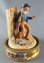 John Wayne - Statuette Résine Globe Verre Franklin Mint - Alamo