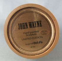 John Wayne - Statuette Résine Globe Verre Franklin Mint - Cavalerie US