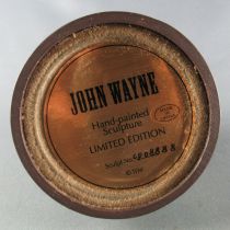 John Wayne - Statuette Résine Globe Verre Franklin Mint - Cavalier dans la Neige