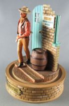 John Wayne - Statuette Résine Globe Verre Franklin Mint - Sheriff Graham County Arizona