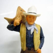 John Wayne (est Bob Seton dans Dark Commando) - Figurine en céramique - Avon Image of Hollywood