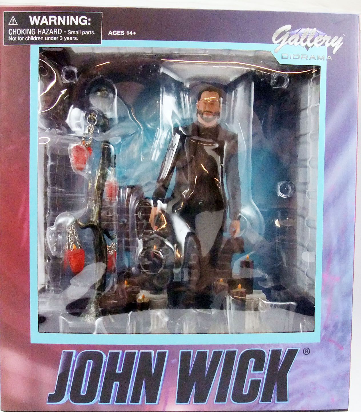 John Wick - 10 PVC Statue (Keanu Reeves) - Diamond Gallery Diorama