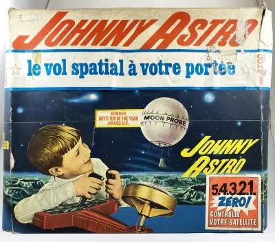 Johnny Astro - Topper Toys / Tri-ang - Le Vol Spatial � Votre Port�e. Ref.4700 (Neuf en boite)