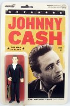 Johnny Cash - Figurine ReAction Super7 - The Man in Black