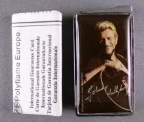 Johnny Hallyday - Collector\'s Box Set Gas Lighter & Ashtray - Fan Avenue Sud Trading Mint in Box