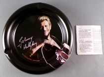 Johnny Hallyday - Collector\'s Box Set Gas Lighter & Ashtray - Fan Avenue Sud Trading Mint in Box
