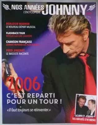 Johnny Hallyday - L\'Encyclop�die Nos Ann�es Johnny - Livret Revue Alteys N�55