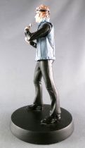 Johnny Hallyday - Statuette Figurine Résine 12cm 1985 Poing/Coeur - Alteys NAJ.58