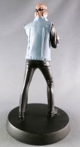 Johnny Hallyday - Statuette Figurine Résine 12cm 1985 Poing/Coeur - Alteys NAJ.58