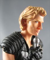 Johnny Hallyday - Statuette Figurine Résine 12cm Epoque 1982 Tournée Apocalypse - Alteys NAJ.02