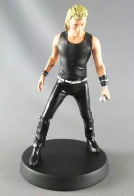 Johnny Hallyday - Statuette Figurine R�sine 12cm Epoque 1992 - Alteys JH.03