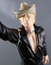 Johnny Hallyday - Statuette Figurine Résine 12cm Essone 1981 - Alteys JH.31