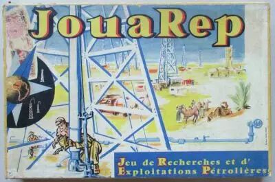 Jouarep - Jeu de Recherches et d\'Exploitations P�troli�res - Editions Sofel Paris