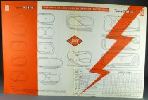 Jouef  2 Folded Technical Instructions with Catalogue Mint condition