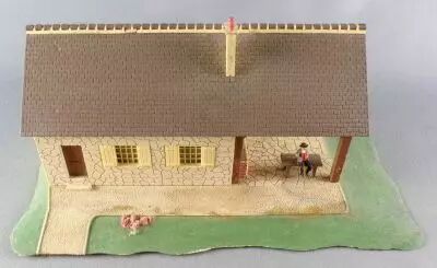 Jouef 1011 Ho Secondary Residence Plastic Model Kit Built