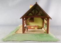 Jouef 1011 Ho Secondary Residence Plastic Model Kit Built