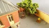 Jouef 1012 Ho Ecole Assembl&eacute;e Anim&eacute;e Village Fran&ccedil;ais