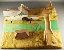 Jouef 1015 1016 1017 Ho Water Wheel Mill Roman Bridge Washhouse Large Set Built 