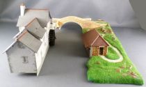 Jouef 1015 1016 1017 Ho Water Wheel Mill Roman Bridge Washhouse Large Set Built Incomplete 