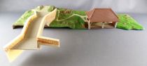 Jouef 1015 1016 1017 Ho Water Wheel Mill Roman Bridge Washhouse Large Set Built Incomplete 