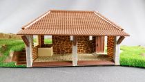 Jouef 1015 1016 1017 Ho Water Wheel Mill Roman Bridge Washhouse Large Set Built Incomplete 