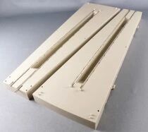 Jouef 1024 Ho 2 x Siding with Pit for Turntable Nickel Silver Track