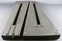 Jouef 1024 Ho 2 x Siding with Pit for Turntable Steel Track