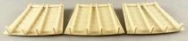 Jouef 1024 Ho 3 x Beige Buffer Stop Sector for Turntable Mint Condition