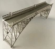 Jouef 1029 Ho Sncf Large Metal Bridge with Arches 39cm Built no Box