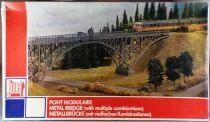 Jouef 1029 Ho Sncf Pont Modulaire M&eacute;tallique &agrave; Arches Long 39 cm Neuf Boite